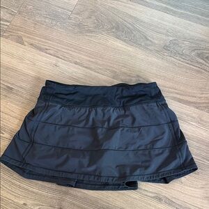 Black Athletic Skort